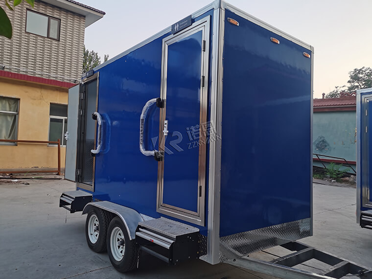 Construction Restroom Trailer Custom Bathroom Trailer 