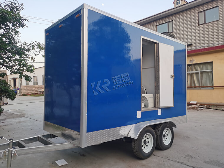 Construction Restroom Trailer Custom Bathroom Trailer 