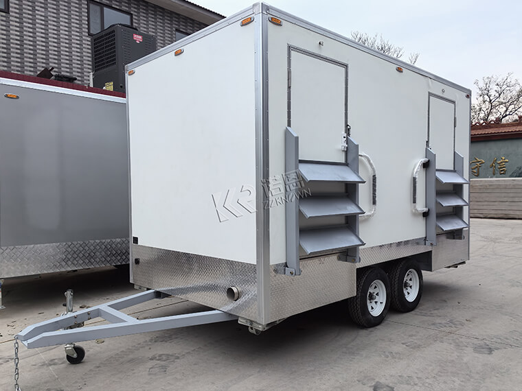 Luxury Bathroom Portable Toilet Mobile Restroom Trailer