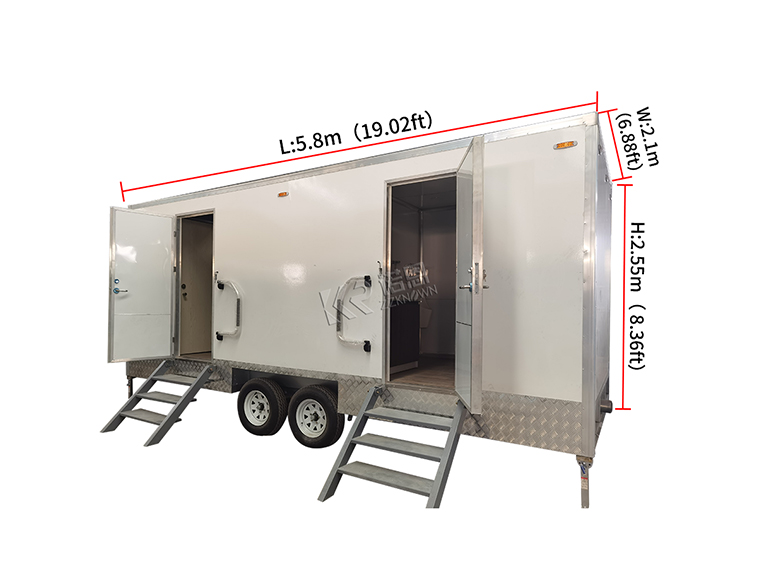 Luxury Portable Toilets Portable Restrooms Trailer