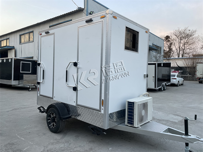 2 station luxury mobile handicap porta potty for sale