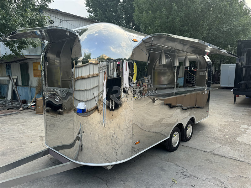 Custom Built Airstream Food Trailer Fully Equipped For Sale Cheap