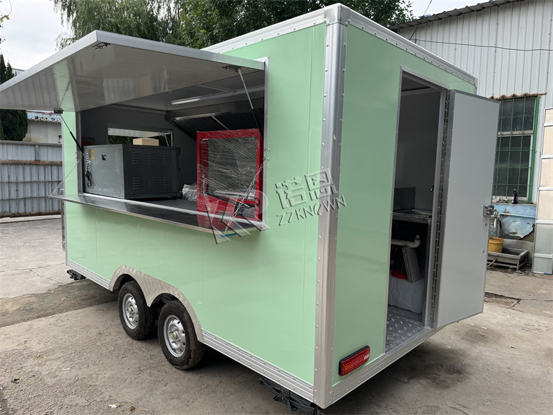 Custom Built Barbecue Food Trucks Fully Equipped For Sale Cheap