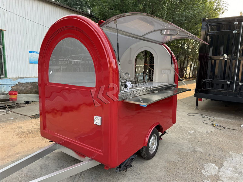 Custom Built Hot Dog Trailer Fully Equipped For Sale Cheap