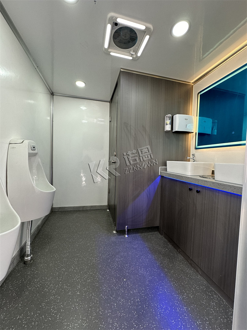 air conditioned luxury mobile porta potty trailers for sale