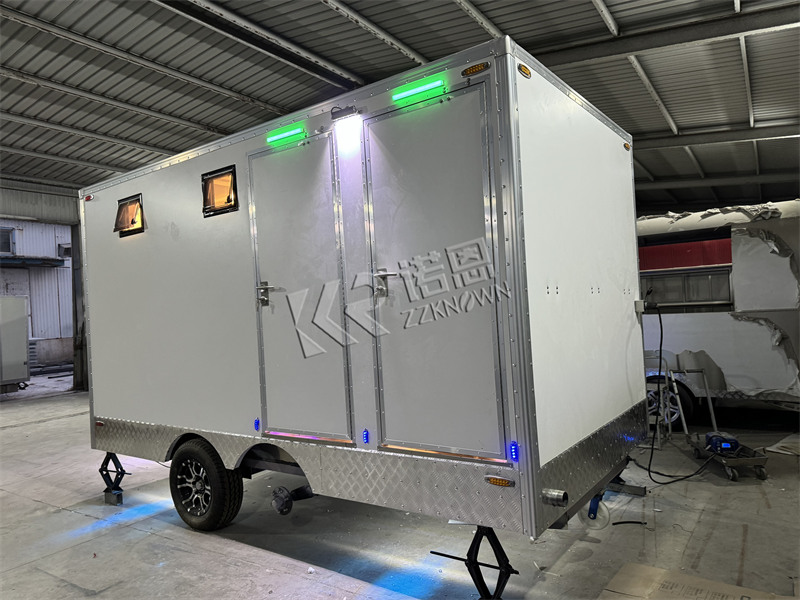 air conditioned luxury mobile porta potty trucks for sale