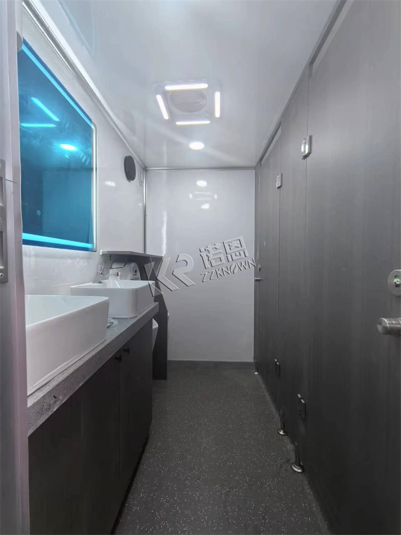 air conditioned luxury mobile portable restroom trailers for sale