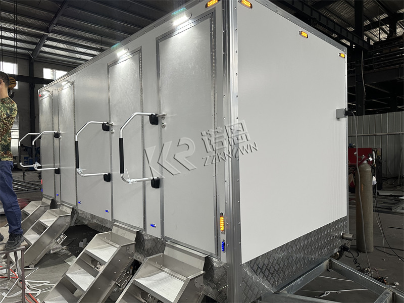 air conditioned luxury mobile portable restrooms trailers for sale