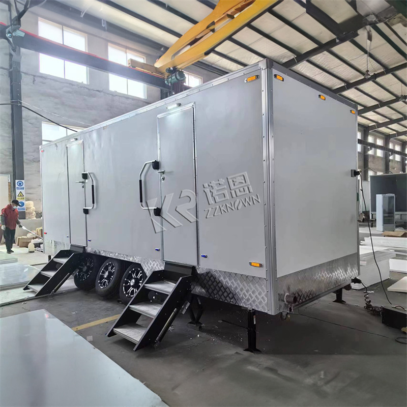 air conditioned luxury mobile restroom trailers for sale