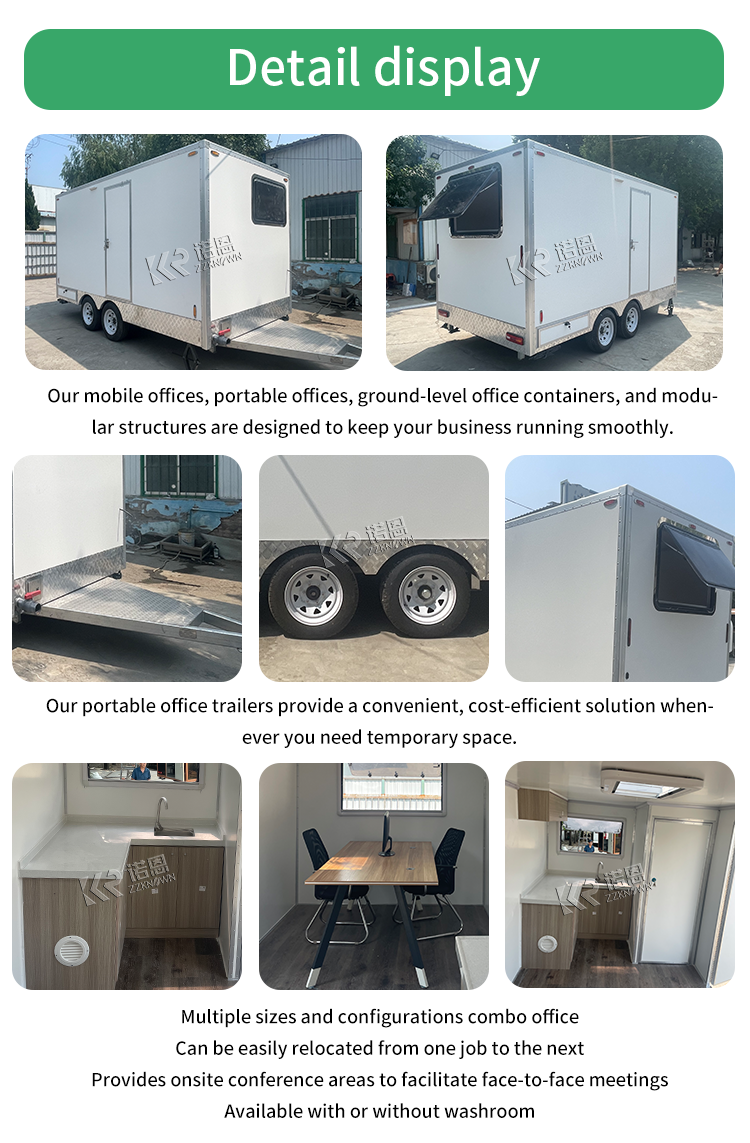 Mobile Office Trailers for Construction Sites