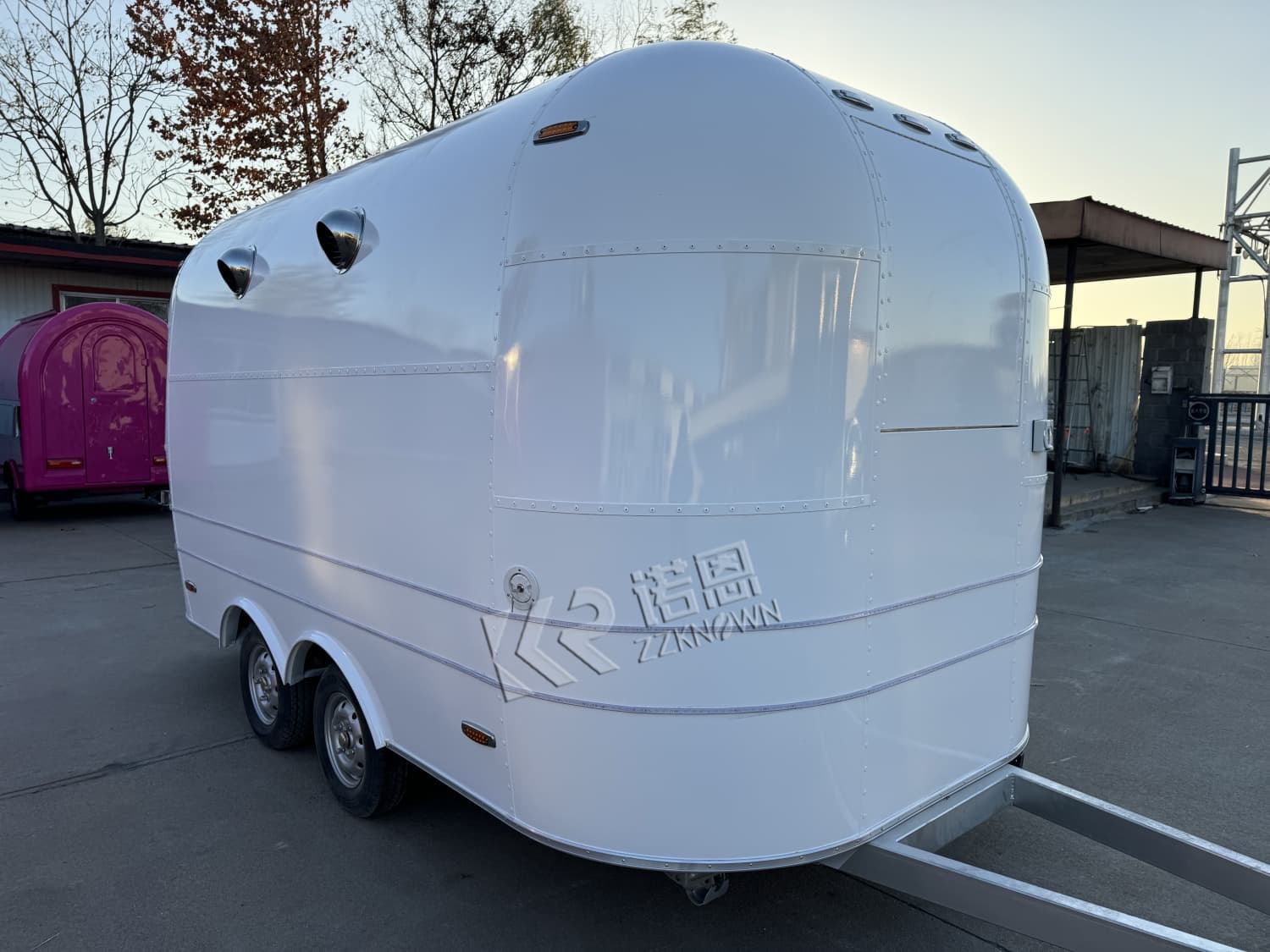 Factory price custom built airstream concession trailer for sale in usa