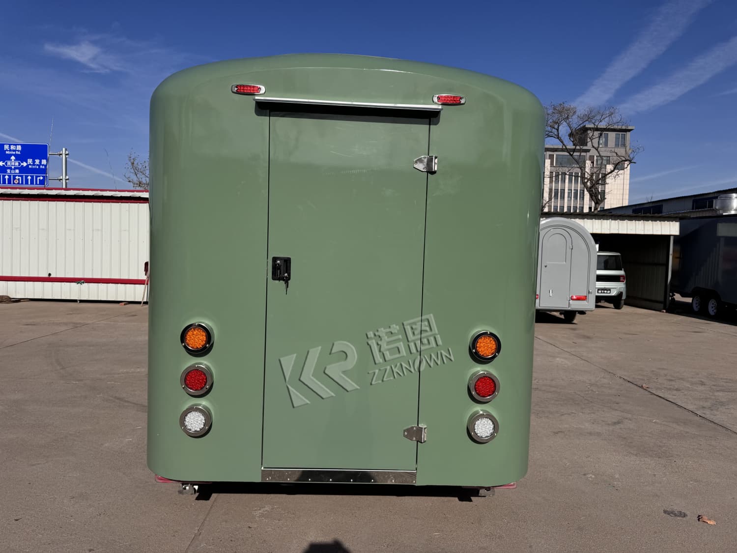 Factory price custom built airstream food trailer